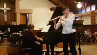 Robin Willis, fl, Bonnie Juniper, piano. 
