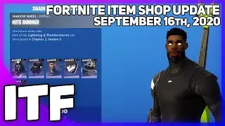 Fortnite Item Shop *NEW* SHADOW STRIKE PACK! [September 16th, 2020] (Fortnite Battle Royale)