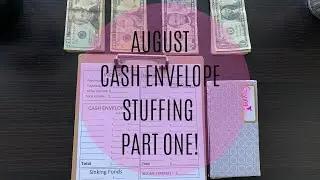 Cash Envelope Stuffing | August 2019 Part 1