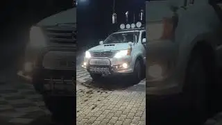 DRIVING FORTUNER X ENTRY STATUS IN FARM HOUSE IN NIGHT II