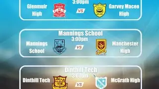 Glenmuir vs Garvey Maceo | Dinthill vs McGrath | Schoolboy Football Preview Show