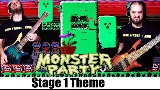 Monster Party (NES) - Hard Left Turn at the Shrubbery (Stage 1 Themes)