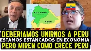 ECUATORIANOS DEBATEN SOBRE COMO SERIA ECUADOR UNIDO A PERU