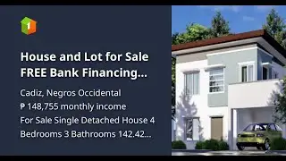 House and Lot for Sale FREE Bank Financing Assistance: La Riviera Cadiz City by Suntrust Properties