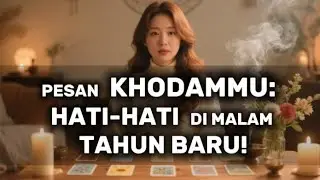 TAROT 🌷 PESAN KHODAMMU: HATI-HATI DI MALAM TAHUN BARU!!!✨ #leritztarot #reetatarot 