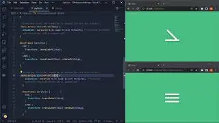 100 Days CSS Challenge Day #2 | Code With Marish😎 | Hamburger Menu Animation CSS & Javascript