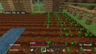 /001/ Minecraft Mehrspieler Gameplay PS4: Skyrimlord177 und Jujio_Sarus auf Geradem Weg.
