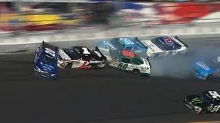 Final Laps: Buescher survives final lap mayhem