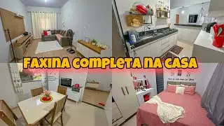 FAXINA PESADA PÓS OBRA 🚧 MUITAS BAGUNÇA E SUJEIRA 🥵🥵
