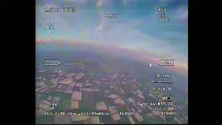 Talon Pro TO 60km and back angle mode warm up flight