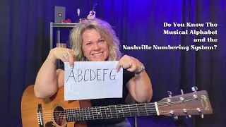 Learn Guitar Key Signatures the Easy Way - Using the Music Alphabet & Nashville Numbering System!