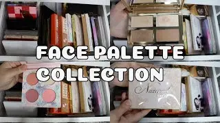 Face Palette Collection | Makeup Collection Video