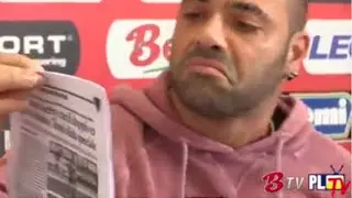 Conferenza stampa Fabrizio Miccoli