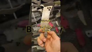 Нож Mortus от Barmaley Knives. Выставка КЛИНОК Москва осень 2025.