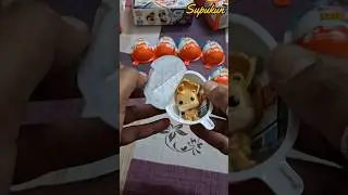 Kinder joy unboxing part 3 : Got the Gold Batman 🔥 #kinderjoy