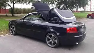 Easy remote roof module for Audi A4 B6/B7 cabrio/convertible - opening