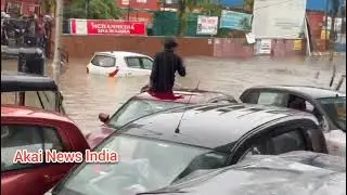 Hyderabad Rain Havoc: Watch // Gadwal Vijayalakshmi GHMC Mayor Survey