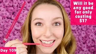 Rimmel London Exaggerate Full Colour Lip Liner Review | Day 109