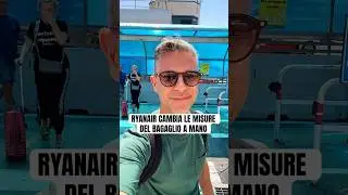 Bagaglio a mano Ryanair: cambiano le misure (agosto 2025)