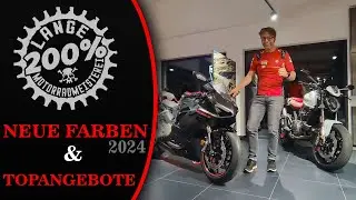 Ducati Panigale V2 2024, Monster 2024 + mega Zubeh&ouml;r-Aktion! Wir schenken Euch bis zu 4.000,- &euro; Euro