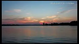 Logan Martin Lake sunset 8 26 24
