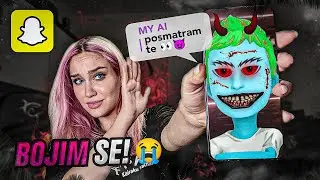 My AI 🤖 NA SNAPCHAT SE DOPISIVAO SA MNOM 😨 **napao me haker**