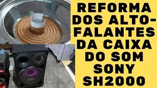 Alto-falantes Da Caixa Do Sony SH2000 Recondicionados Com Sucesso