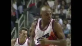 Charles Barkley's Suns debut 37 points 21 rebounds 8 assists