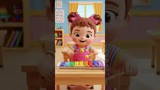 ABC Song for Kids (W-Z) | Fun Alphabet Nursery Rhyme | ABCD Learning Song #abcd #kidssongs #shorts