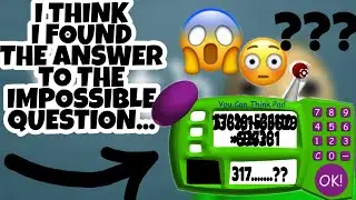 Trying to Answer the Third Impossible Question in Baldi's Basics
