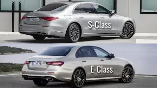 2022 Mercedes S-Class vs Mercedes E-Class
