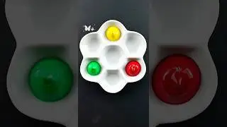 Colourmixing video making permanent green light #chamelispaint #colormixing #mix #shorts #colors