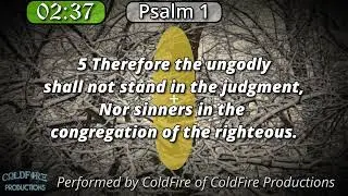 Gregorian Chants in English- Psalm 1:5- a 5 Minute Reflection Loop