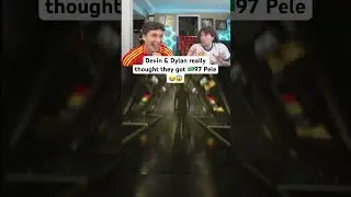 Devin & Dylan really thought they got 🇧🇷97 Pele😂😱