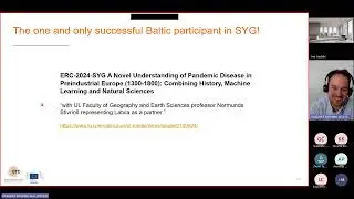European Research Council Synergy Grant information session in the Baltic States