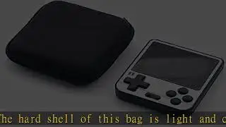 S-YUWEN Travel Carrying Case for RG280V Game Console,EVA Hard Protective Case Portable Mini Storage