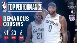 DeMarcus Cousins Stuffs Stat Sheet in Return to Sacramento l October 26, 2017