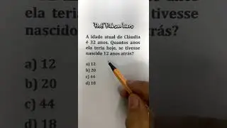 Problema de Matem&aacute;tica B&aacute;sica para Concursos - Prof Robson Liers