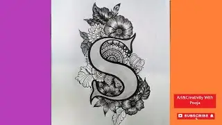 Name Letter Drawing || S Name Drawing || Letter Drawing