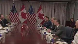 Pete Hegseth hosts bilateral meeting with Canadian defense minister