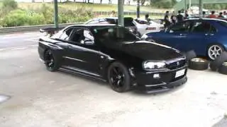 R34 GTR V-SPEC2 Track day