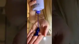 Blue shampoo on my 1a blonde hair!💙 valeriavel99