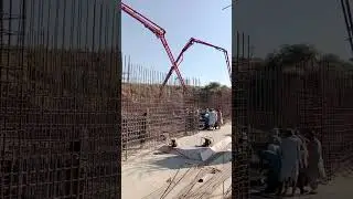 400m&sup3; Water treatment Plant Slab concrete. capital smart city Islamabad