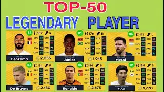 TOP 50 LEGENDARY PLAYER IN DLS22