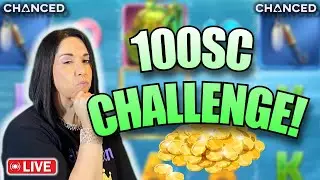 🔴🟣 100SC LOW ROLL CHALLENGE! on CHANCED Social Casino 🔴🟣