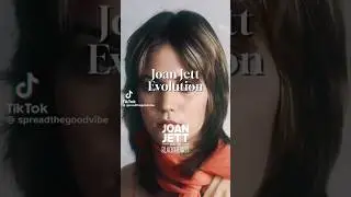 Joan Jett the EVOLUTION..... LIKE SHARE AND FOLLOW ❤️