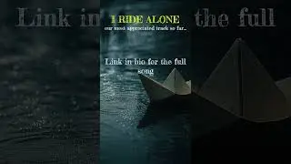 Soundtrack your solitude | I Ride Alone | Sad Country Ballad Short