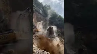 Extreme Fail Excavator Operator #excavator #shorts