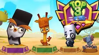 Top 3 Epic Character with Spear KnockBack || Zooba