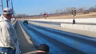 Twin turbo sn95 mustang Bonne Terre Mo drag strip 3-9-25